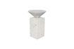 Miniatura Tavolino in marmo bianco Pride 7