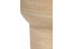Miniatura Tavolino ovale in cemento beige Noble 22