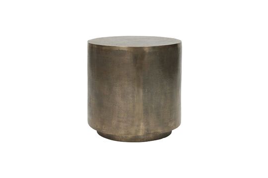 Tavolino Rota grande in alluminio dorato