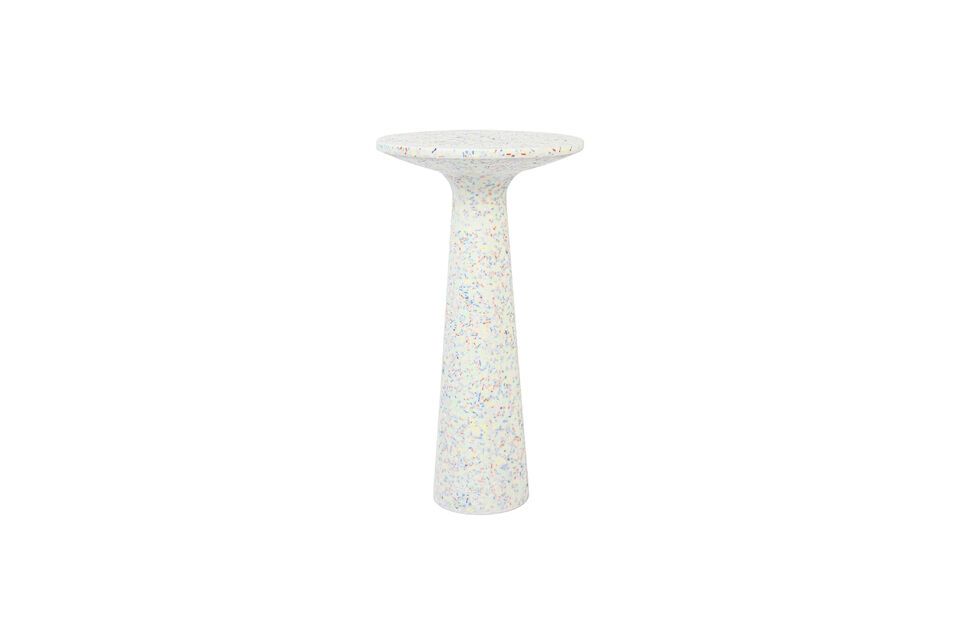 Tavolino rotondo in terrazzo multicolore Victoria Zuiver