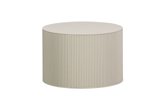 Tavolino rotondo Ø60 cm MDF beige antico SANNE Foto ritagliata