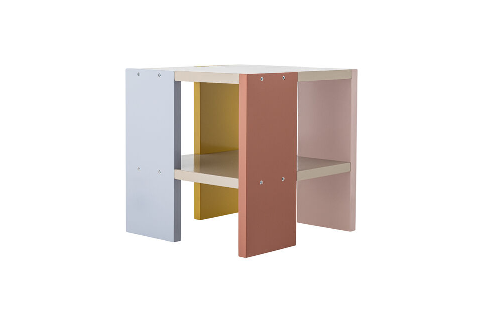 Tavolo 35x35 cm in MDF multicolore Coloria - 4