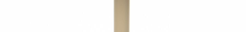 Materiali prima di tutto Tavolo da bistrò quadrato in metallo beige Fabby