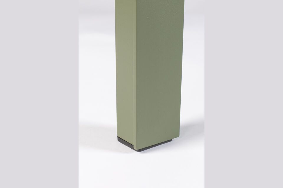 Tavolo da giardino 168,5x87 cm in alluminio verde Vondel - 9