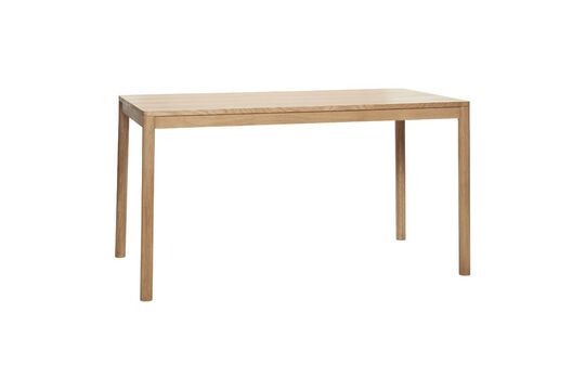 Tavolo da pranzo impiallacciato in rovere chiaro Acorn