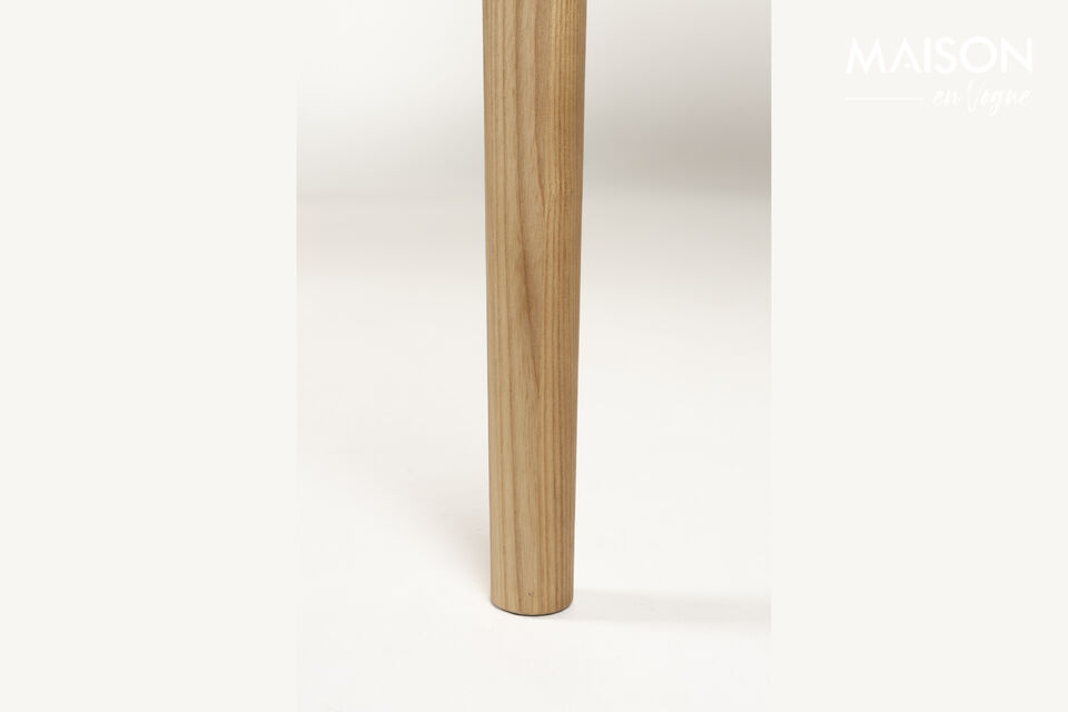 Tavolo da pranzo in legno beige Twist - 19