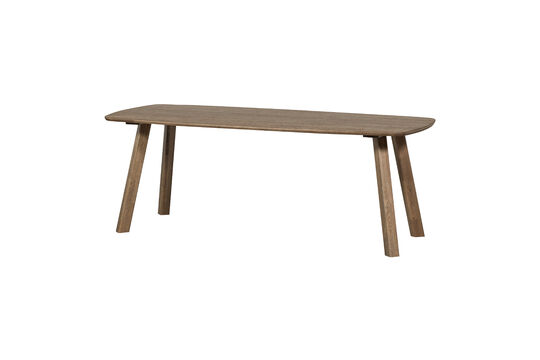 Tavolo da pranzo ovale danese 180x100 cm rovere Cashmere Brown Tablo Foto ritagliata
