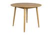 Miniatura Tavolo da pranzo rotondo in legno Fabio 100' beige 1