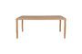Miniatura Tavolo in legno beige 180X90 Storm Foto ritagliata