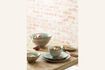 Miniatura Taza con platillo de gres turquesa Kimo 2