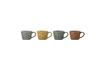 Miniatura Tazza in gres Rani set di 4 1