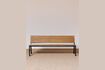 Miniaturansicht Teakholzbank beige Contemporary 3