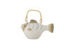 Miniature Teapot with tea strainer in multicolored stoneware Wrenna 6