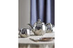 Miniatura Teiera con infusore D13,5xH16,5 cm in gres argentato Shine 3