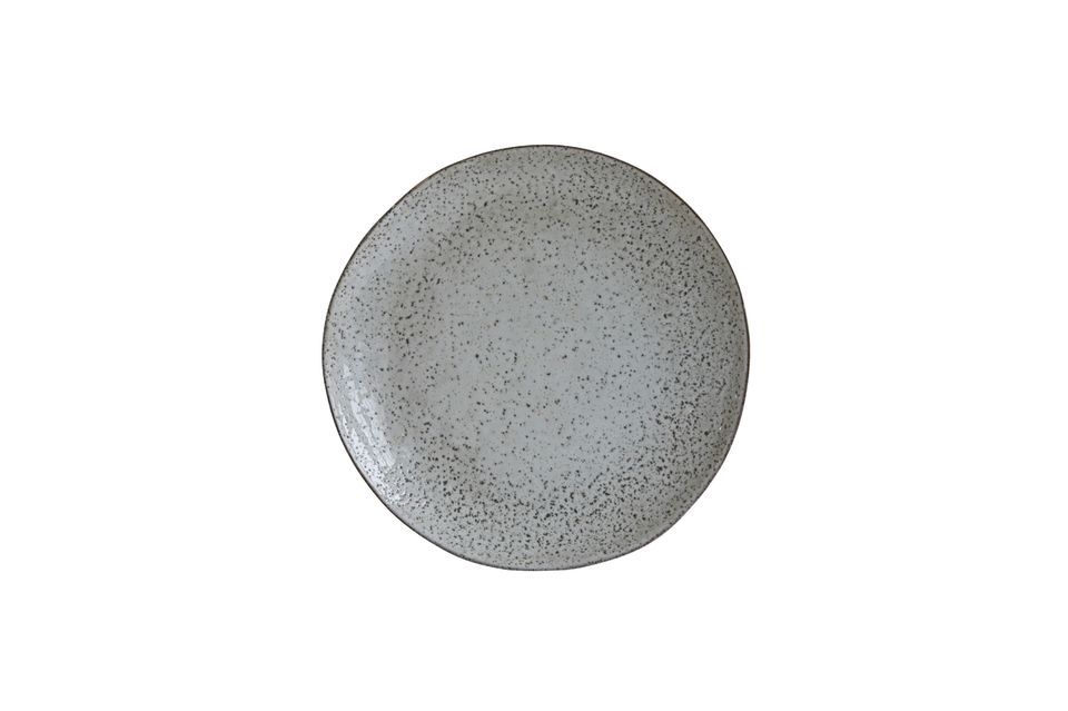 Teller aus grau-blauem Sandstein Rustic House Doctor