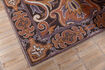 Miniaturansicht Teppich 160x230 cm aus orangefarbenem Stoff Bashmira 8