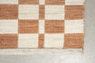Miniaturansicht Teppich 160x230 cm aus recyceltem Kunststoff beige Checker 7