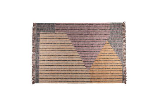 Schauen Sie die Produktbeschreibung an teppich 160x230 cm aus rosa Baumwolle Hampton Teppich 160x230 cm aus rosa Baumwolle Hampton
