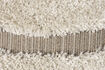 Miniaturansicht Teppich 160x300 cm aus beigem Wollstoff Spark 19