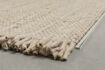 Miniaturansicht Teppich 170x240 cm aus Wolle in Beige und Gelb Frills 4