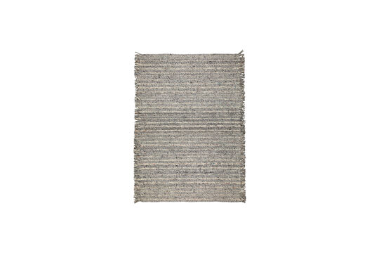Teppich 170x240 cm aus Wolle in Graublau Frills ohne jede Grenze
