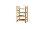 Miniature Tequila beige bamboo shelf Clipped