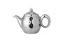 Miniature Théière avec infuseur D13,5xH16,5 cm en grès argenté Shine Détouré