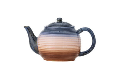 Théière avec infuseur en grès multicolore Tatum