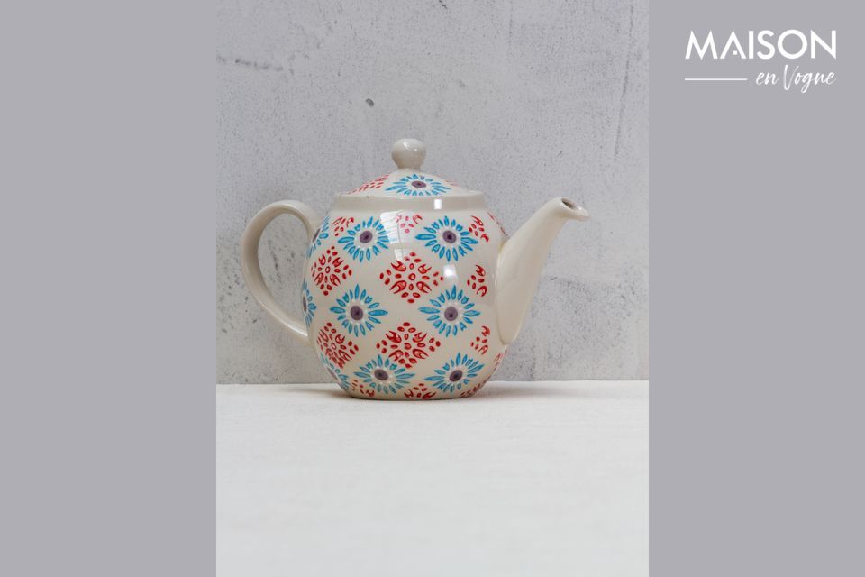 Théière en céramique Bohemian Chehoma