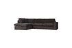 Miniature Thomas dark grey corduroy left corner sofa 3