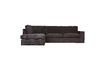 Miniature Thomas dark grey corduroy left corner sofa 1