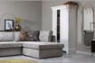 Miniature Thomas green corduroy right corner sofa 3