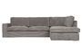 Miniature Thomas green corduroy right corner sofa Clipped