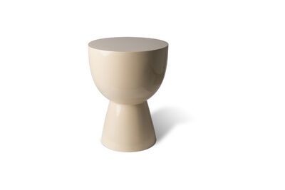 Tip Tap beige side table