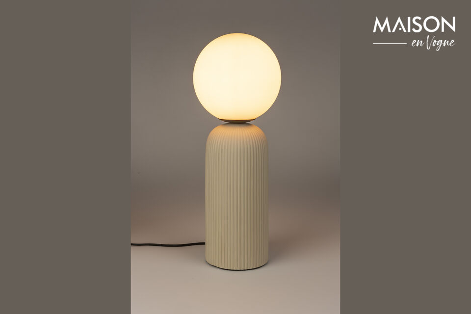 Tischlampe aus Keramik braun Dash Zuiver