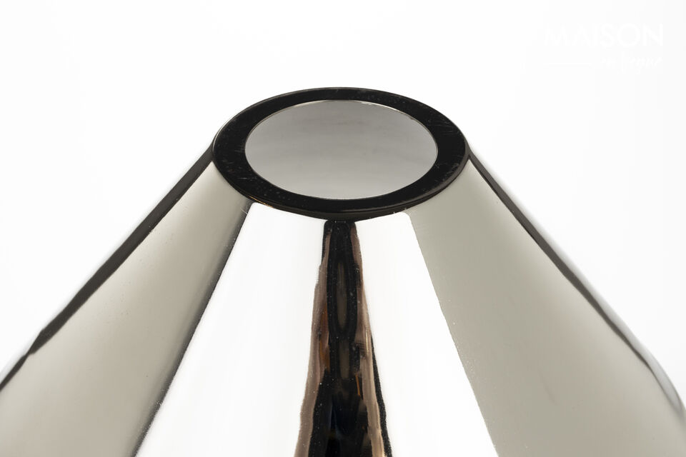 Tischlampe aus silbernem Eisen Wonders - 10