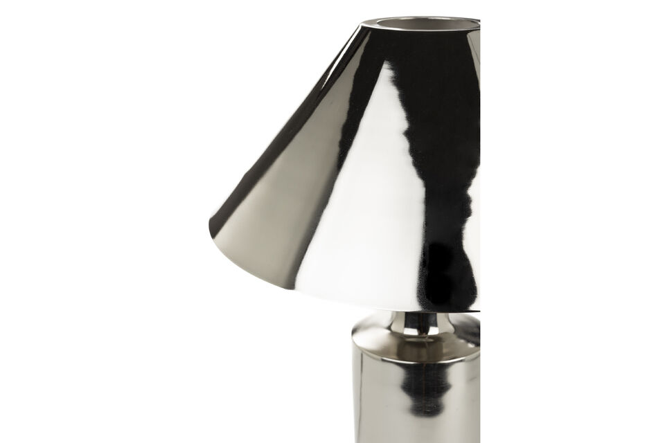 Tischlampe aus silbernem Eisen Wonders - 11