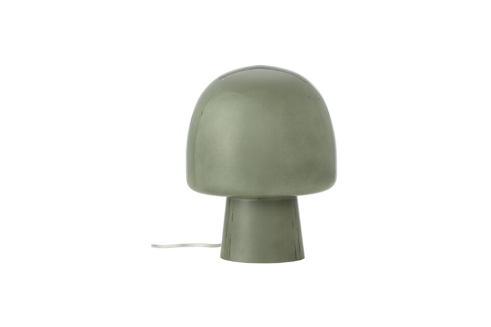 Tischlampe D20 cm aus grünem Glas Paddy Bloomingville