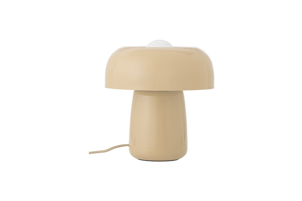 Tischlampe D25,5xH28 cm aus Eisen beige Ylva Bloomingville