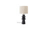 Miniaturansicht Tischlampe D25xH53 cm aus schwarzem Steingut Lio ohne jede Grenze