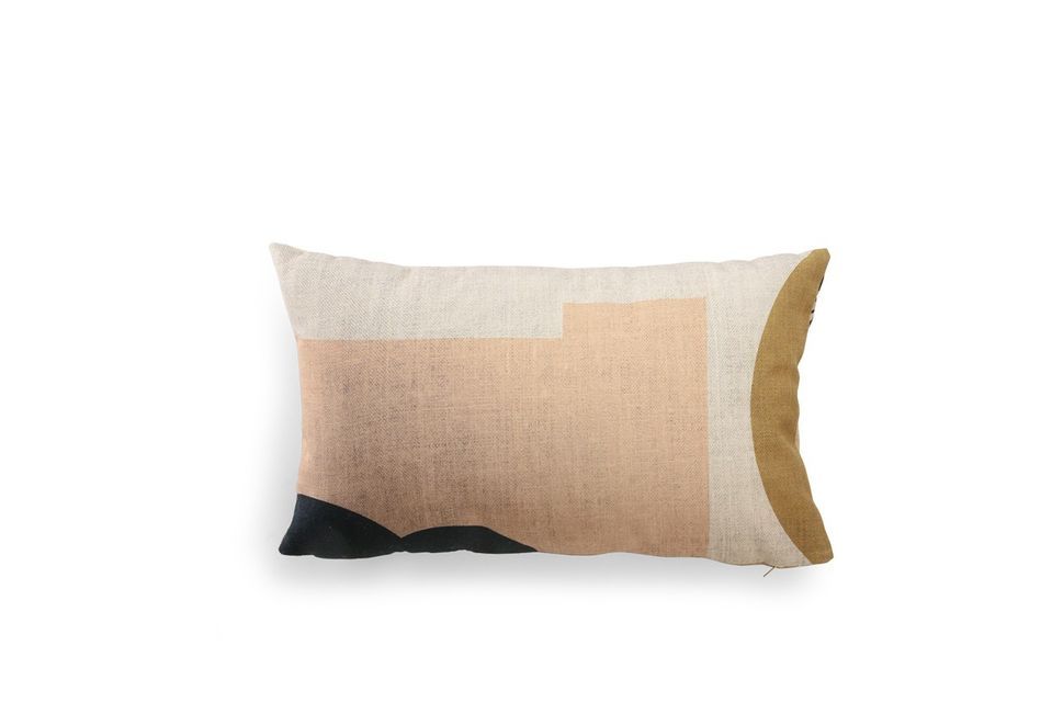 The Tokyo printed cushion claims its Japanese influences