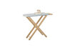 Miniature Toy ironing board & iron in blue MDF Sande 5