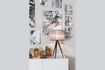 Miniature Tripod black and grey table lamp 2
