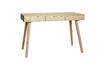Miniature Tripple light oak veneer desk 1