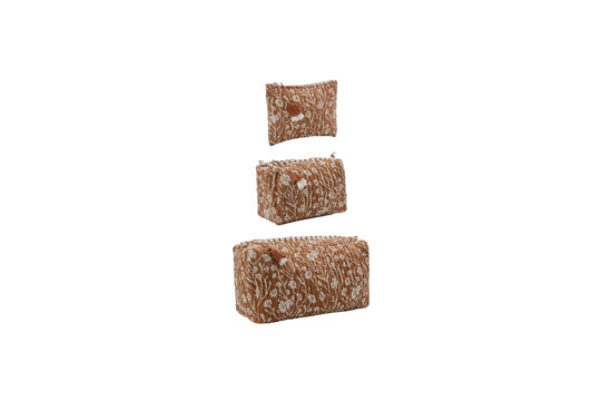 Voir la fiche produit trousse de toilette Lot de 3 Coton Terracotta HDCare Trousse de toilette Lot de 3 Coton Terracotta HDCare