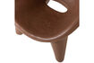 Miniatuur Tuin loungestoel polymeer rood/bruin Orio 7