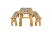 Miniatuur Tuinset van natuurlijk grenenhout Avenue Set 5