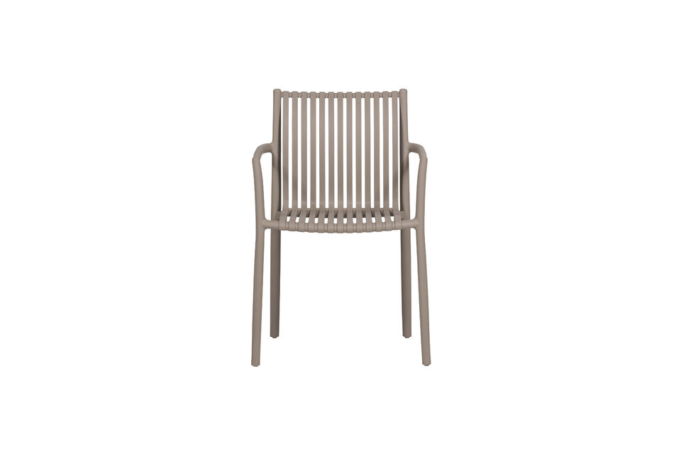 Het minimalistisch design past perfect bij verschillende tuinstijlen en zorgt ervoor dat je