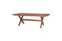 Miniatuur Tuintafel picknick 220x100cm aluminium terra DELTA Productfoto