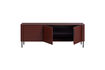 Miniatuur Tv-meubel 154 cm Grenen Bordeauxrood Gunnar 5